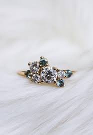 Heirlooms Reimagined Before After Vintage Diamond Rings Diamond Cluster Ring Diamond Engagement Rings