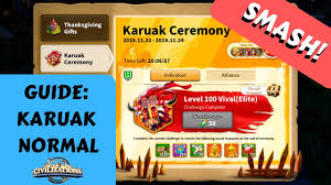Civilization 6 niveau de difficult?. Smash Lvl 100 Karuak On Normal Difficulty Rise Of Kingdoms Rok Youtube