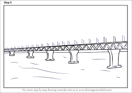 Add planking cover the two beams crosswise with wooden planks and nail or bolt the planks to the beams. Learn How To Draw Padma Bridge Bridges Step By Step Drawing Tutorials