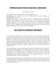 Salam pembuka (welcome greeting) di dalam salam pembukaan ini,, kita bisa menggunakan beberapa ungkapan seperti Kumpulan Pidato Bhs Inggris Doc Friendship Secondary School