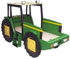 It all adds a fabulous effect. 35 Tractor Bed Ideas Tractor Bed Kid Beds Boys Bedding