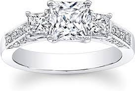 Jul 13, 2019 · 1. 3 Stone Princess Cut Diamond Engagement Ring Scs1314b
