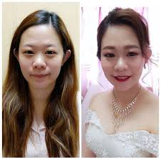 韩式新娘妆💄👰🏼 把最美的一面展现出来☺️☺️ 笑容灿烂的像一朵花😁😁 Korean style makeup and hairdo for Theng  Lee, pretty bride😍