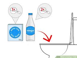 Unclog a toilet using powdered soap and liquid bleach. How To Unclog A Toilet Unclogging A Toilet Unclog Toilet Baking Soda Cleaner
