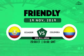Head to head statistics and prediction, goals, past matches, actual form for copa america. How To Watch Ecuador Vs Colombia On November 19 2019 Live Soccer Tv