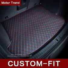 Custom Fit Car Trunk Mat For Jeep Cherokee Wrangler Commander Compass Patriot 3d Car Styling Heavyduty Tr Fit Car Cargo Liner Car Interior Upholstery