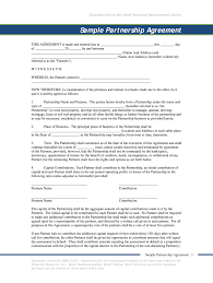 Partnership Agreement Template Word Fill Online Printable Fillable Blank Pdffiller
