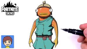 Learn how to draw the gingerbread skin from fortnite. How To Draw Fortnite Fishstick Step By Step Fortnite Skins Drawing Youtube