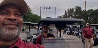 The 13th annual Eagles under the Oaks Charity Golf Tournament teed off this  morning.