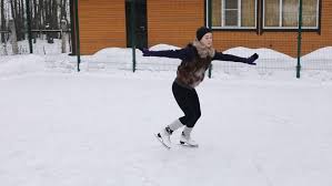 Ice hockey skating basics : Figure Skater In A Fur Stock Footage Video 100 Royalty Free 33308338 Shutterstock