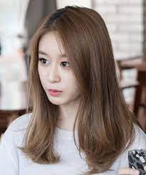 T Ara Jiyeon Gaya Rambut Sedang Warna Rambut Gaya Rambut Panjang