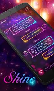 Go sms pro 7.88 build 489 apk premium open latest version + plugins + language pack android best messaging app. Go Sms Pro Shine Theme For Android Apk Download
