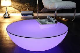 Trendteam wohnzimmer anbauwand wohnwand wohnzimmerschrank punch 228 x 183 x 47 cm in korpus weiß front weiß glanz mit led farbwechselbeleuchtung von trendteam smart living eur 21900 eur 26900. Couchtisch Ambience 60 Cm Mit Led Dunord Online