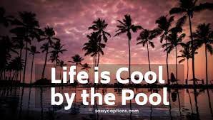 Here in this place, you can find the best and the largest collection of cool, good, catchy, funny, impressive, and unique pool captions and pool quotes. Best Pool Captions For Instagram Beach Please