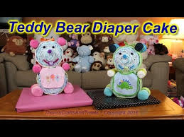 Learn all about how to use them and care for them. Teddy Bear Diaper Cake Youtube