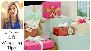 After all, they're wedding registry mainstays. 3 Easy Gift Wraping Tips Bridal Shower Collab Youtube