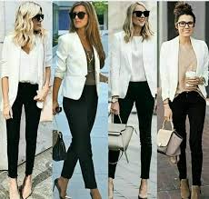 Black Blazer Outfits Women S Leveza E Versatilidade Do Blazer Branco Blazer Outfits Casual Work Outfits Women Fashion