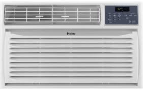Almost every window air unit will have manual controls even if it is equiped with a remote, they are usually located on the front under some type of small door which releases simplu by pushing in on same alowing door to spring open. Haier Window Air Conditioner Review In 2021