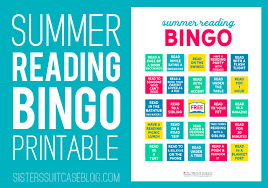 Download available only at www.printablecrush.com. Summer Reading Bingo Printable My Sister S Suitcase