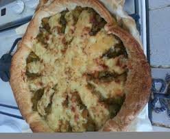 Tarte Aux Tomates Vertes Et Au Gouda Recette Tarte Tomate Tomates Vertes Tarte De Tomates Vertes