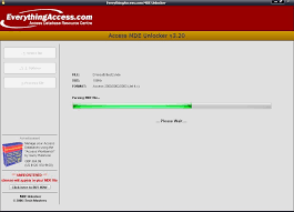 Normally if you get all users out of the app then the ldb file is . Mde Unlocker For Microsoft Access 3 2 Download Free Trial Mdeunlocker Exe