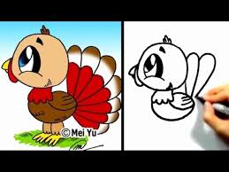 Get the latest fun2draw free gift drawings & printables, watch how to draw videos, and more on fun2draw.com, the official fun2draw website!. Coloring Animals Youtube Inspirational Great For Thanksgiving Cute Lil Turkey Mei Yu Fun 2 Draw Fun2draw Turkey Drawing Thanksgiving Drawings