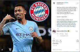 Nba news and links delivered to your inbox each weekday, so you never miss out. Man City Forward Gabriel Jesus One Word Response To Bayern Munich Transfer Rumours Manchester Evening News