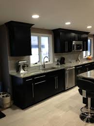espresso kitchen cabinets contemporary