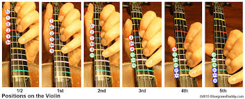 violin notes and finger placement new violinist