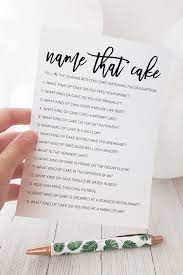 Name That Cake Bridal Shower Game Guess The Cake Bridal Shower Games Virtual Bridal Shower Bridal Games Fun Bridal Shower Games Bridal Shower Games