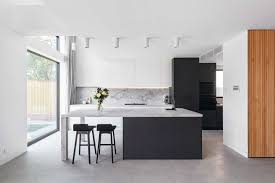 This beautiful black kitchen by april tomlin interiors is brimming with edgy ideas. Stylish B W Kitchen Design Rodd Point Premier Kitchens