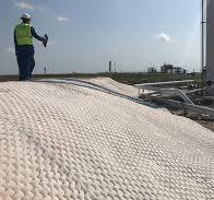 Concrete Canvas for Slope Protection and Erosion Control