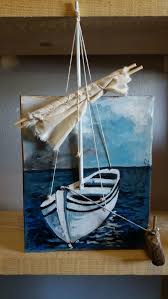 Peinture Acrylique Originale Sur Bois De Recuperation Bateau Arcadia Ego Studios Acrylique Arcadia Artpainti Peinture Acrylique Peinture Peinture Bateau