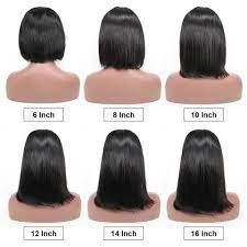Short Human Hair Wig Bob Wigs High Density Free Part Pre Plucked Wig Deep Parting Omgbeautyhair Short Human Hair Wigs Hair Length Guide Short Hair Styles