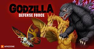 New Apk Godzilla Defense Force 2 3 2 Mod Unlimited Money Updated Moddedgames Androidgames