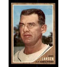 Sports Memorabilia Don Larsen Autographed Baseball Card