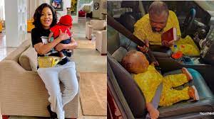 Nollywood actress toyin abraham has revealed the name of her new born son with her fiance kolawole ajeyemi. Toyin Abraham S One Year Old Son Set To Become A Ceo