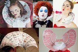 Learn how to make a card with your own drawings featured on the front. How To Make A Queen Of Hearts Costume Card Costume Queen Of Hearts Costume Alice In Wonderland Costume