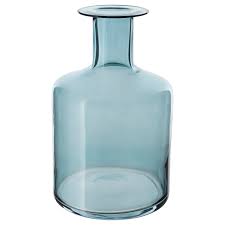 Pepparkorn Vase Bleu Ikea Ikea Vases Blue Glass Vase Glass Blowing