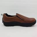 Roper Performance Mens Size 14 Brown Leather Slip On Safety Work ...