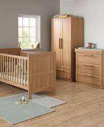 Atlas 3 Piece Cotbed Range With Dresser Changer And Wardrobe Soft Oak Baby Bedroom Furniture Nursery Furniture Sets Baby Bedroom Furniture Sets