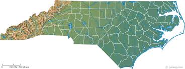 Map Of North Carolina North Carolina Map Physical Map Nc Map