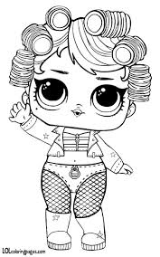 Goo Goo Queen Lol Doll Coloring Page In 2020 Cool Coloring Pages Lol Dolls Coloring Pages
