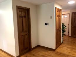 You almost never want to choose a medium color or medium toned paint color for a medium toned wood. Painting Oak Trim White 4 Step Guide For Stunning Results