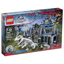 Press the button in the middle of indominus's back to activate arm movement and realistic slashing sound effects; Amazon Com Lego Jurassic World Indominus Rex Breakout 75919 Building Kit Toys Games