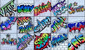 Graffiti Names Vista Verde Middle School Art Pick the perfect name for your graffiti. graffiti names vista verde middle