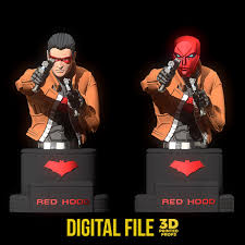 The premium quality of the files and. Red Hood Bust 3d Printed Props