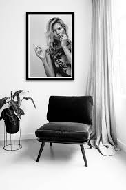 Famous Black And White Art Prints This Item Is Unavailable Black And White Chair Kate Moss Moss Fashion