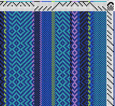 life history of a scarf day 5 threading the loom lamb