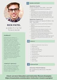 As shown in the beginning teacher cv example, these individuals don't have paid teaching experience. Substitute Teacher Resume Samples Templates Pdf Doc 2021 Substitute Teacher Resumes Bot